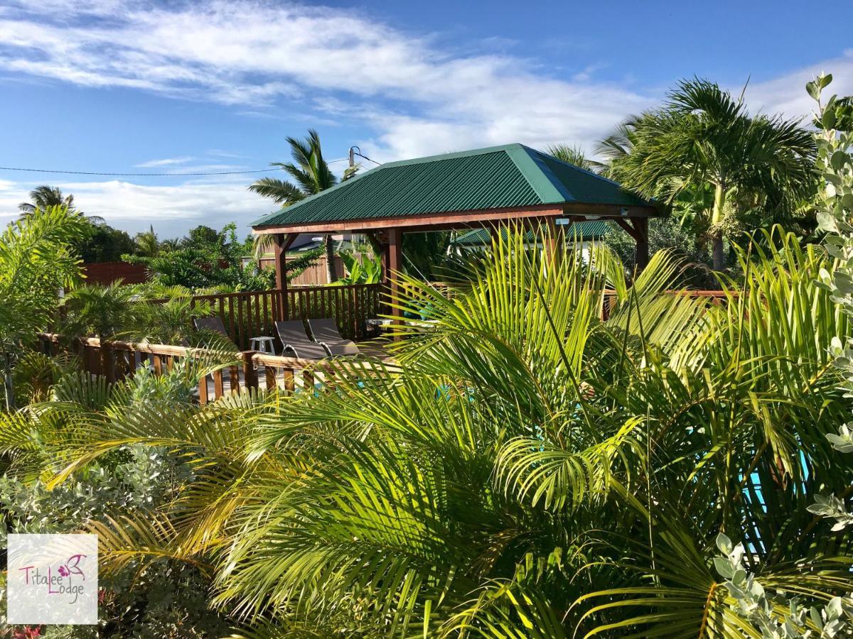 Titalee Lodge 3 Villas Autour D'Une Piscine Saint-Francois  Exteriör bild